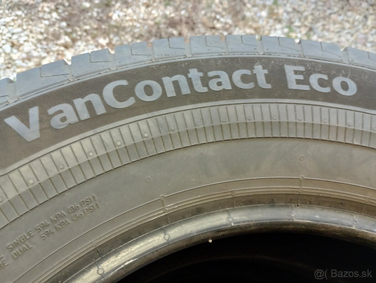 Predam 2ks pneu 215/75/r16C letne Continental - 4