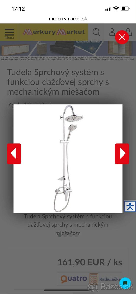 Sprchový set - 4