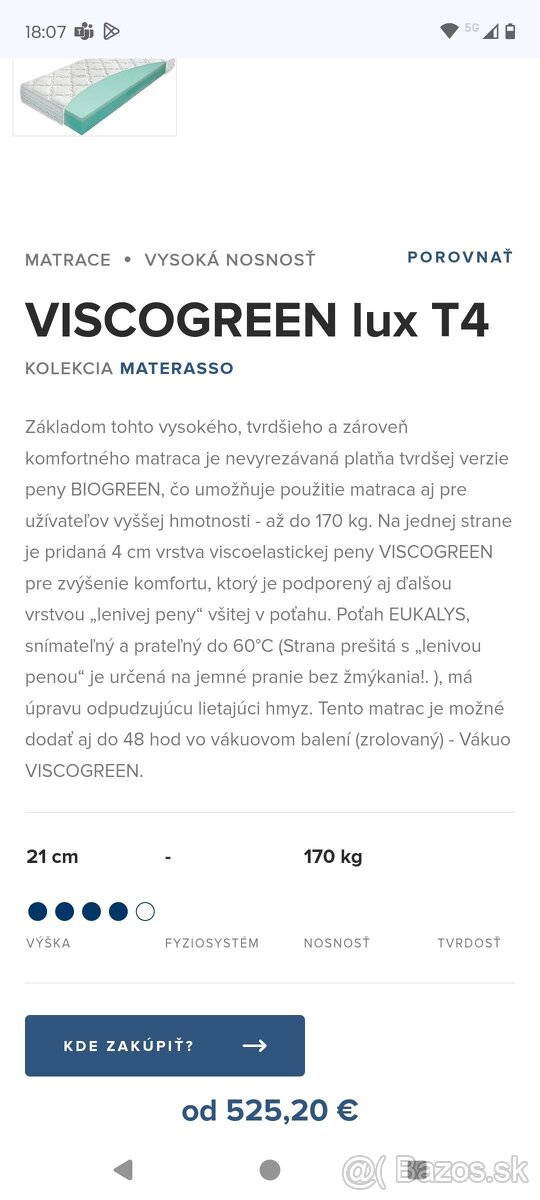 Manzelska postel s matracmi - 4