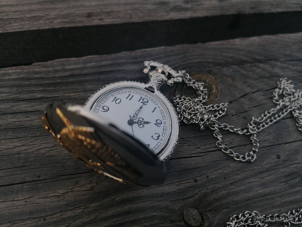 Zlatá rybka vreckové hodiny - 4