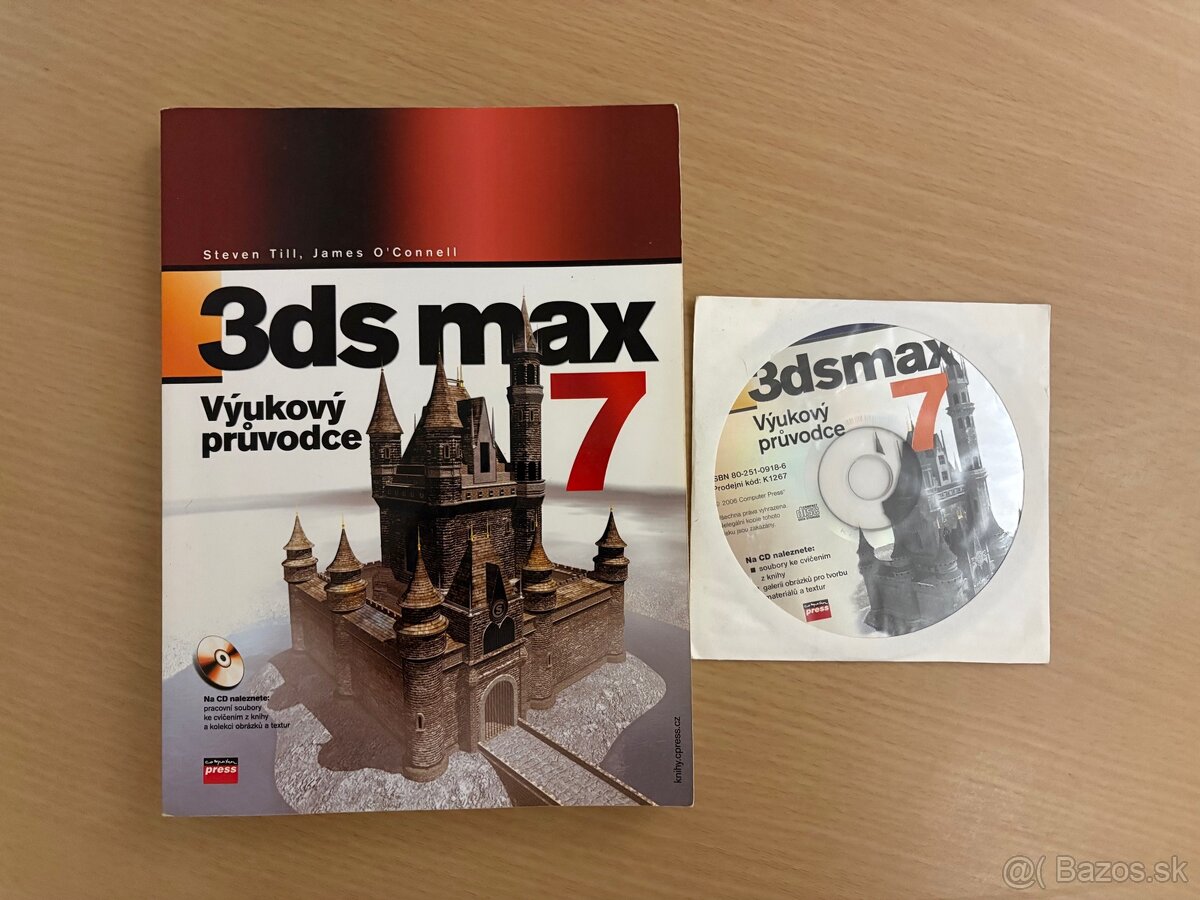 Komplet knihy 3ds Max + BONUS 3D animácia (aj CD/DVD) - 4
