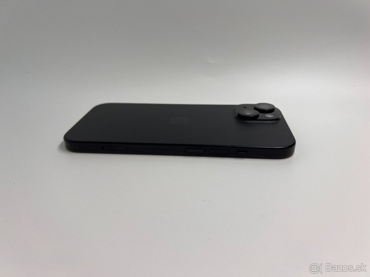 IPHONE 15 BLACK 128GB ZÁRUKA - VEĽMI PEKNÝ STAV - 4