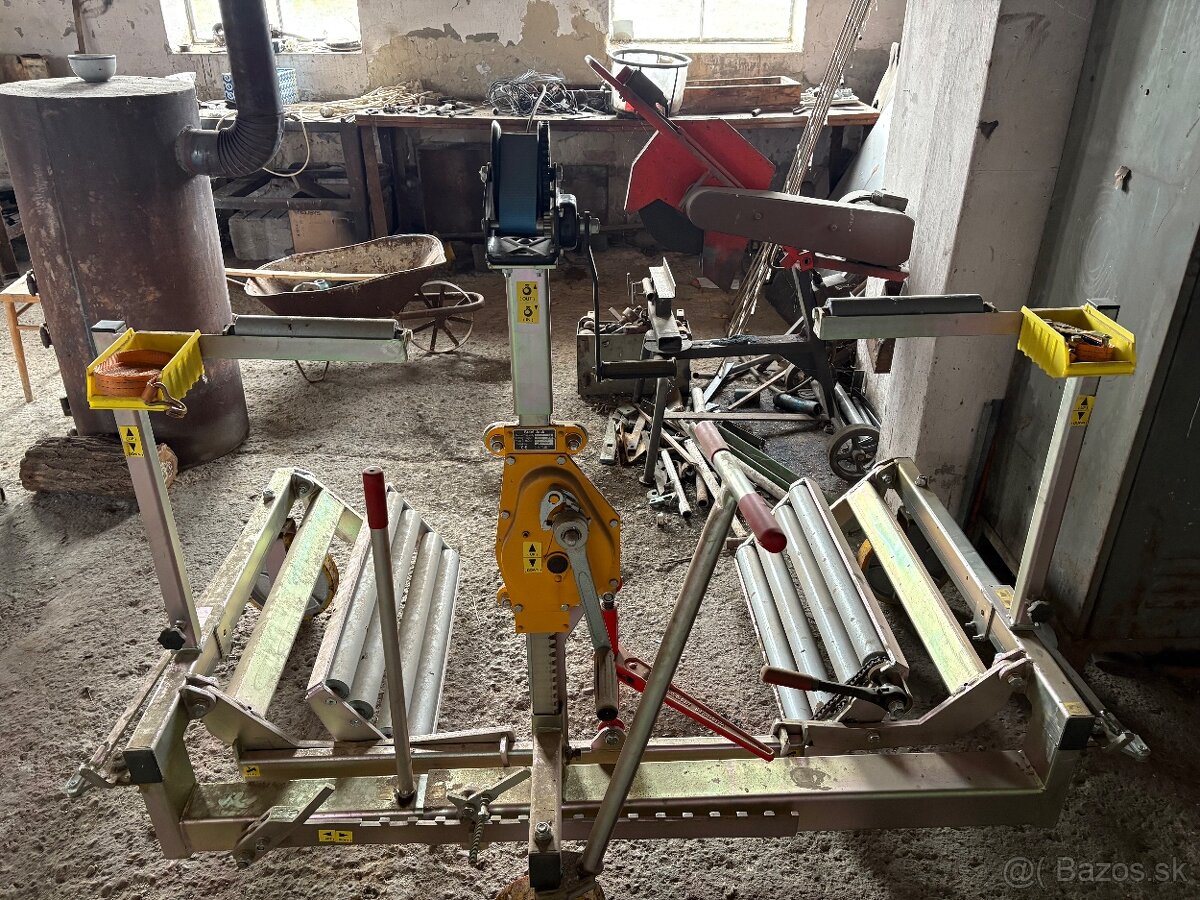 Manipulačný vozík na výmenu kolies - 4