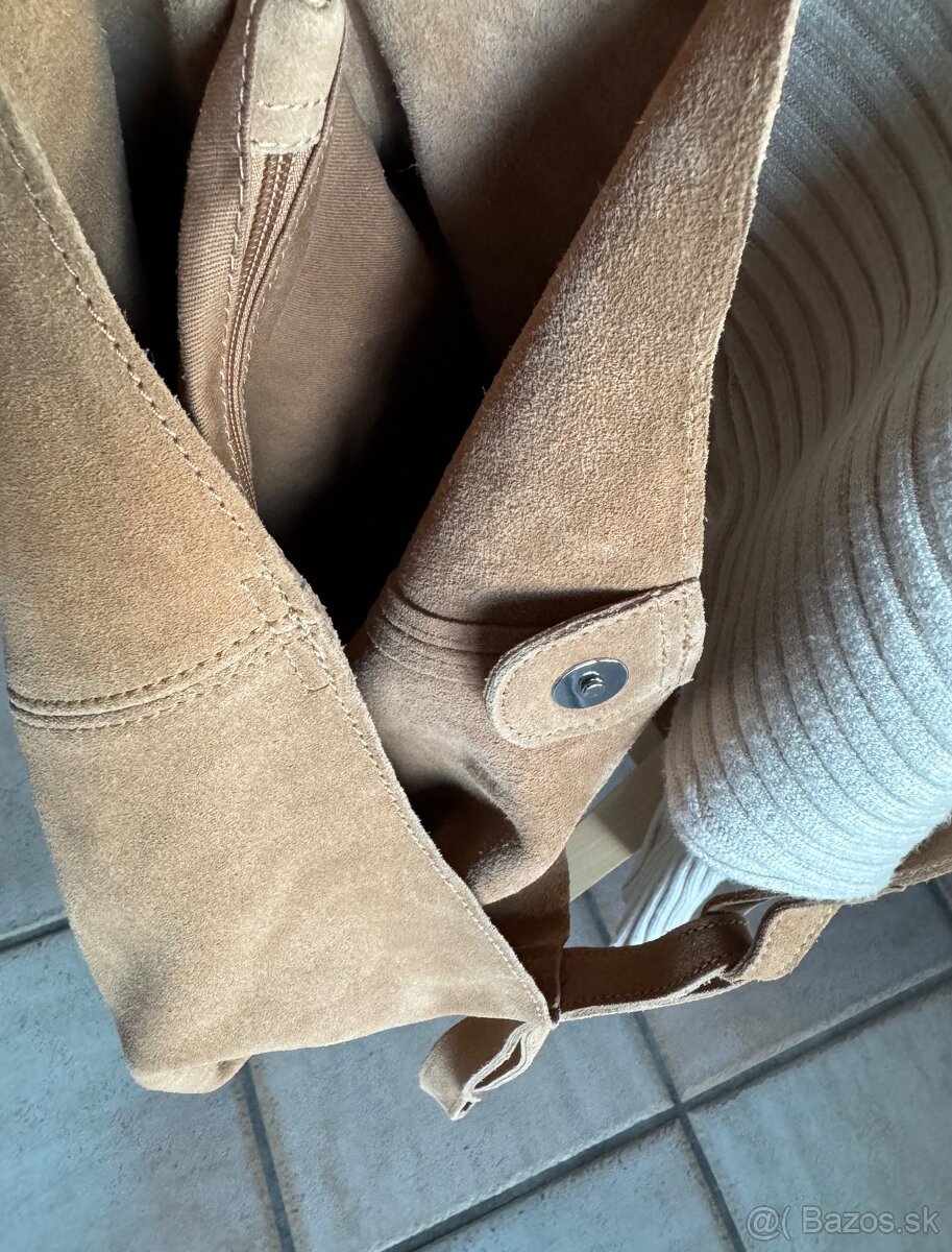 Dámska kožená kabelka - 4