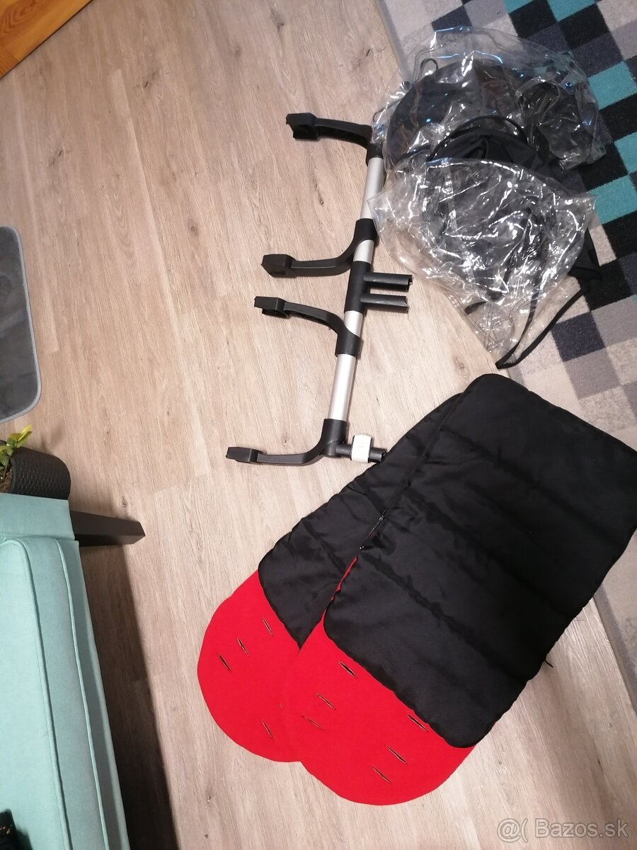 Kočiar pre dvojičky, Bugaboo donkey, alebo surodenecky - 4