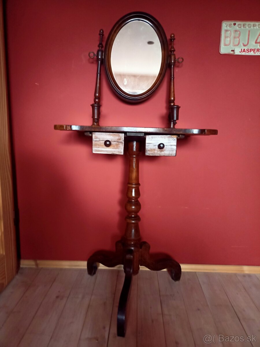 Starožitný toaletný stolík - 4