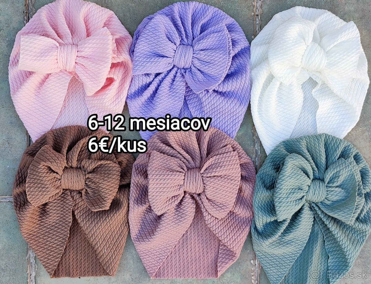 Jesenná čiapka pre bábätká - 4