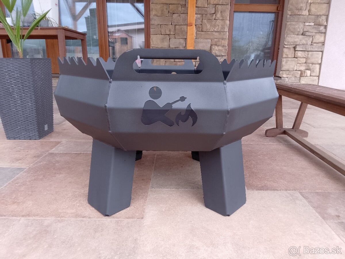 Záhradné Ohnisko kvalitné 4MM hrubka - 4