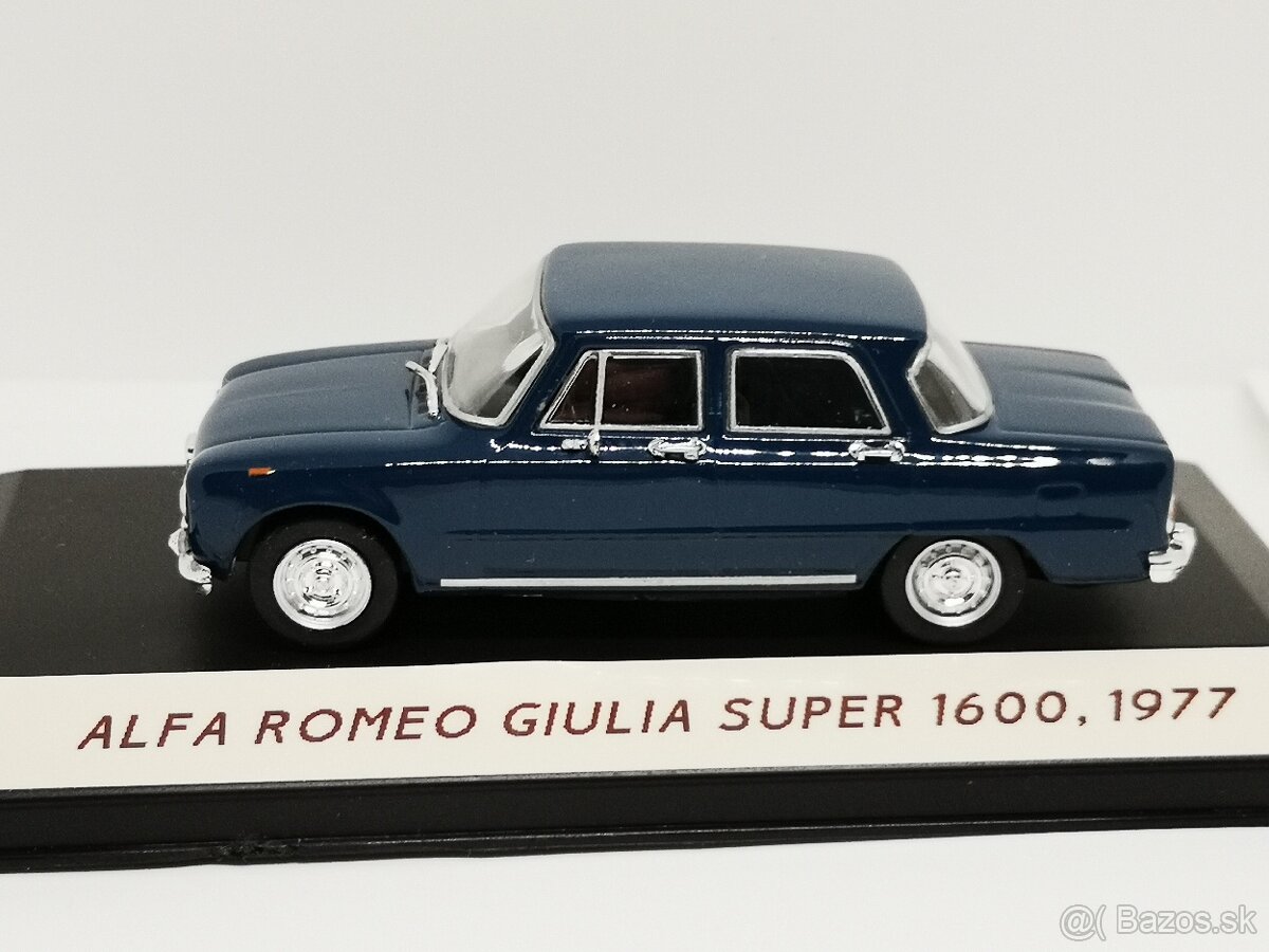 Predám zberateľský model autíčka Alfa Romeo Giulia - 4