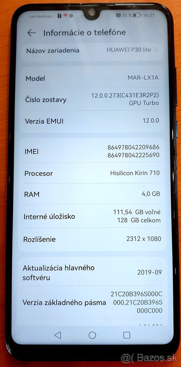 Huawei P30 LITE 4GB/128GB - 4