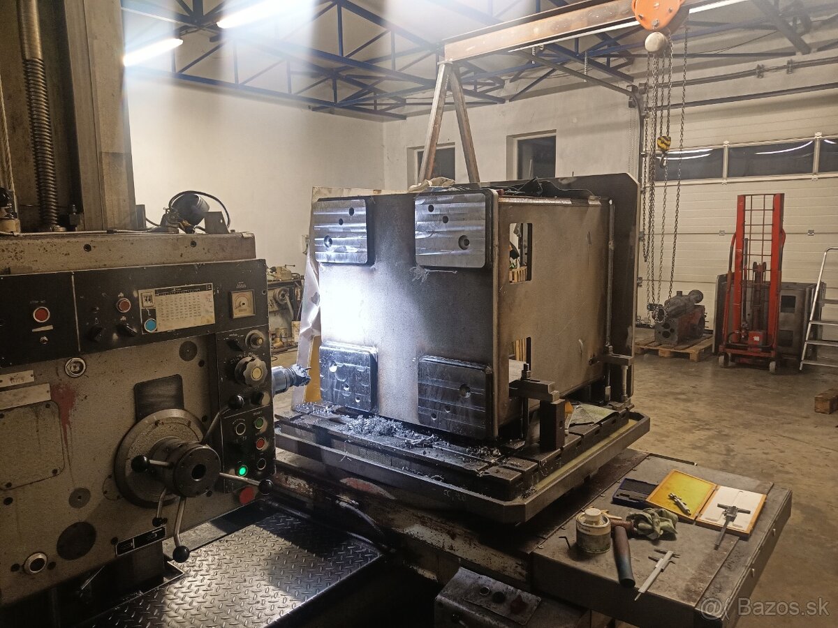Kovoobrábanie, kovovýroba, horizontka, vyvrtávačka - 4