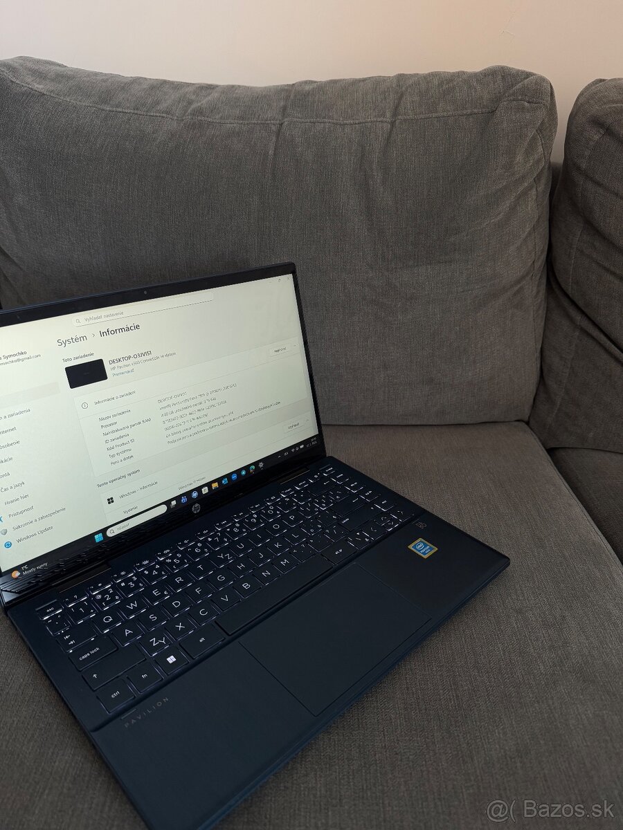 Predám notebook HP Pavilion x360 Convertible 14-dyOxxx - 4