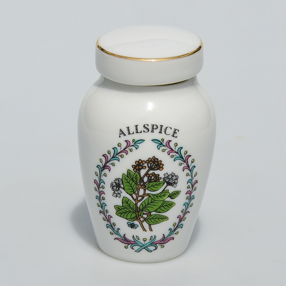 Vintage porcelánové koreničky - Nové korenie, zázvor, paprik - 4