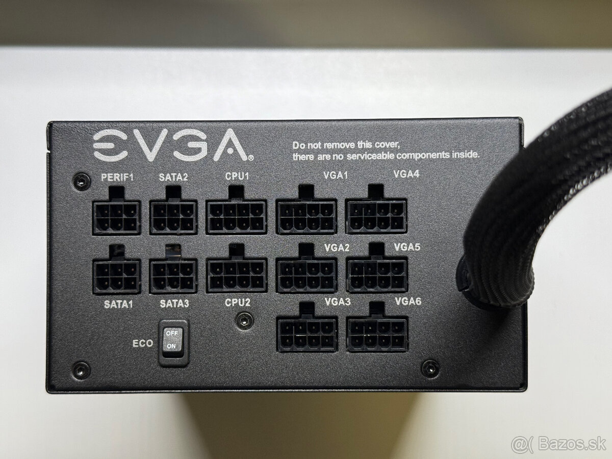 Pocitacovy zdroj EVGA 1000 GQ 80+ GOLD 1000W - 4