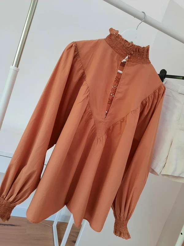 """H&M MADEIRA BLÚZKA""" vel M - 4