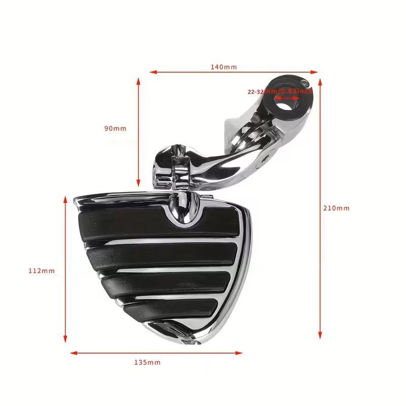 Předkopy s plotnami na padací rám chopper,cruiser. - 4