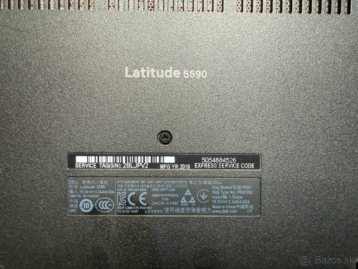 redám notebook Dell 5590 na diely alebo opravu. - 4