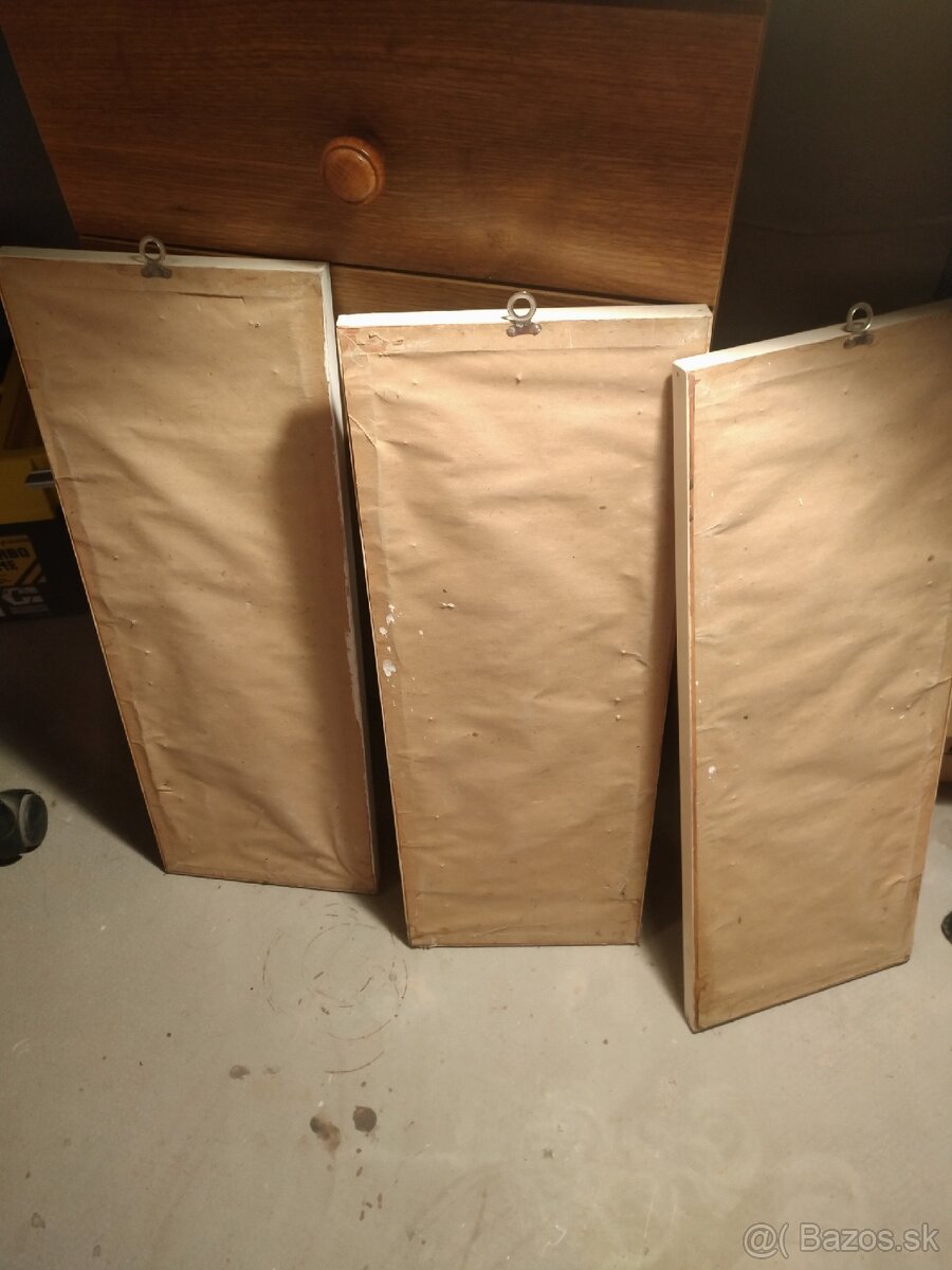 vyšívané obrazy kvety - 4