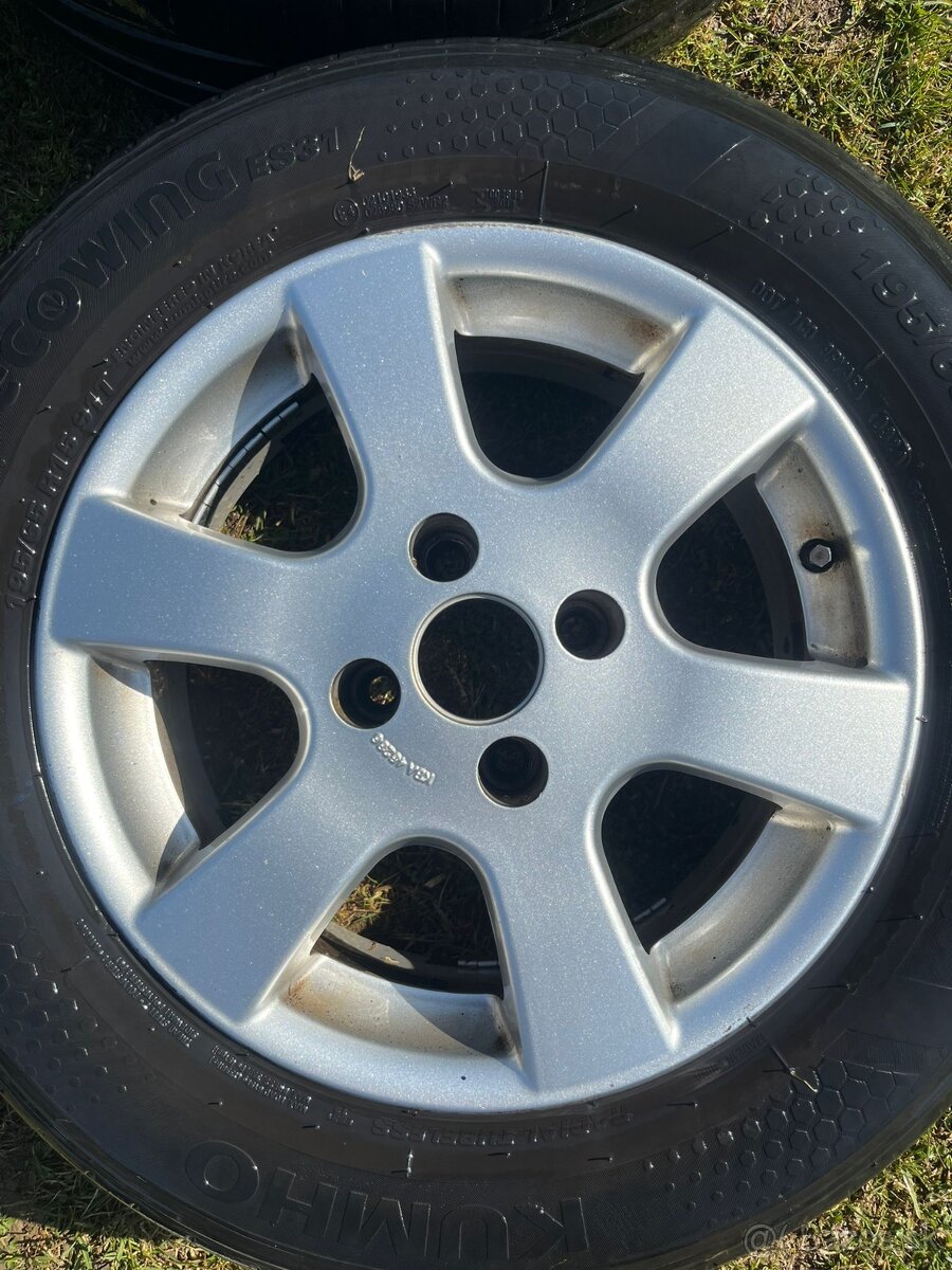 Alu disky 15" 4x108 ET15 - 4