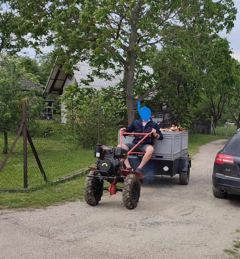 Malotraktor Zubr diesel - 4