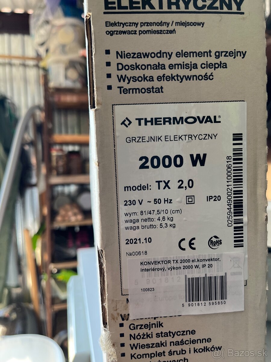 Elektrický ohrievač ( radiátor) AEG - 4