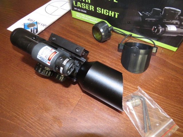 Predam novy puskohlad,plus laser M9 LS3-10x42E - 4