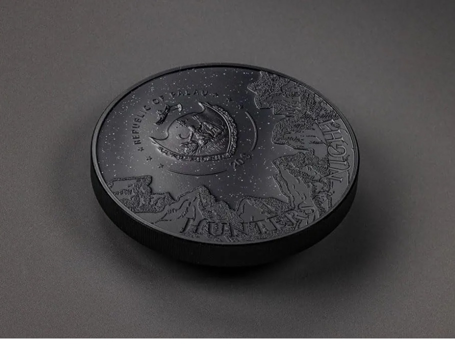 Strieborná minca Lovci pytónov v noci 5 oz(155g) - 4