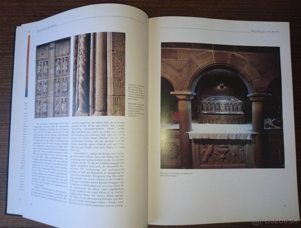 Santiago de Compostela. Pilgerwege 1993 - 4