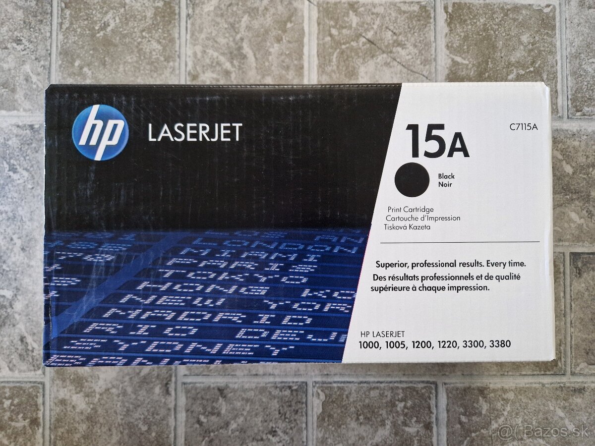 Nove nerozbalene rozne originalne HP Laserjet tonery - 4