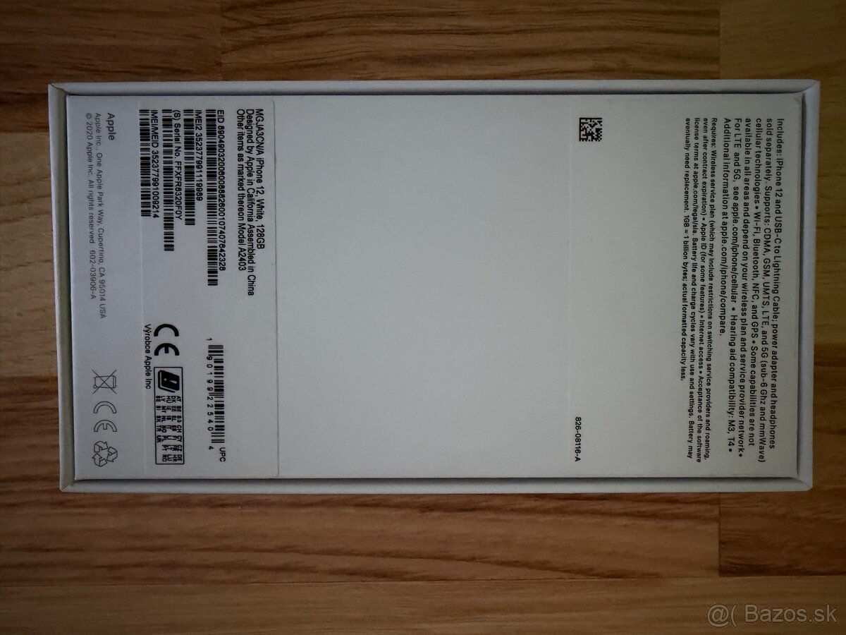 Apple iPhone 12 128gb - White (biely) - 4
