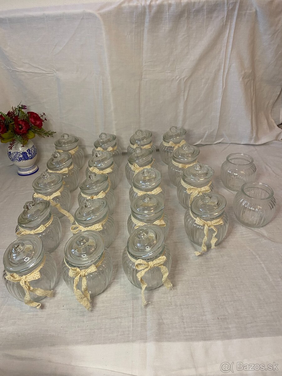 Gluľaté vázy/nádoby 21ks - 4