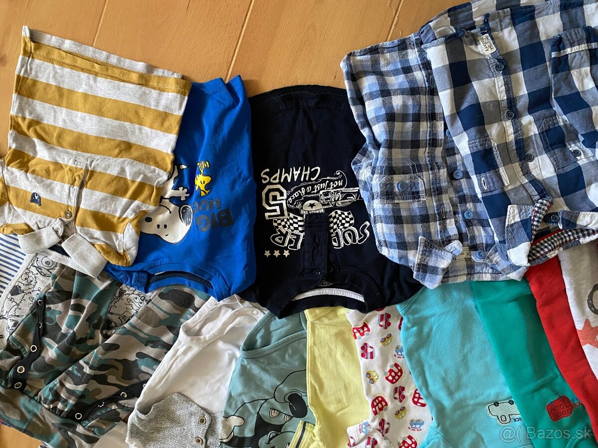 balík oblečenia pre chlapca veľkosť 74 - 4