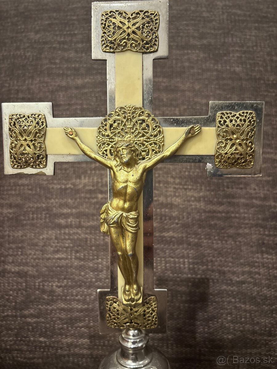 Kovové kríže s Ježišom - 4