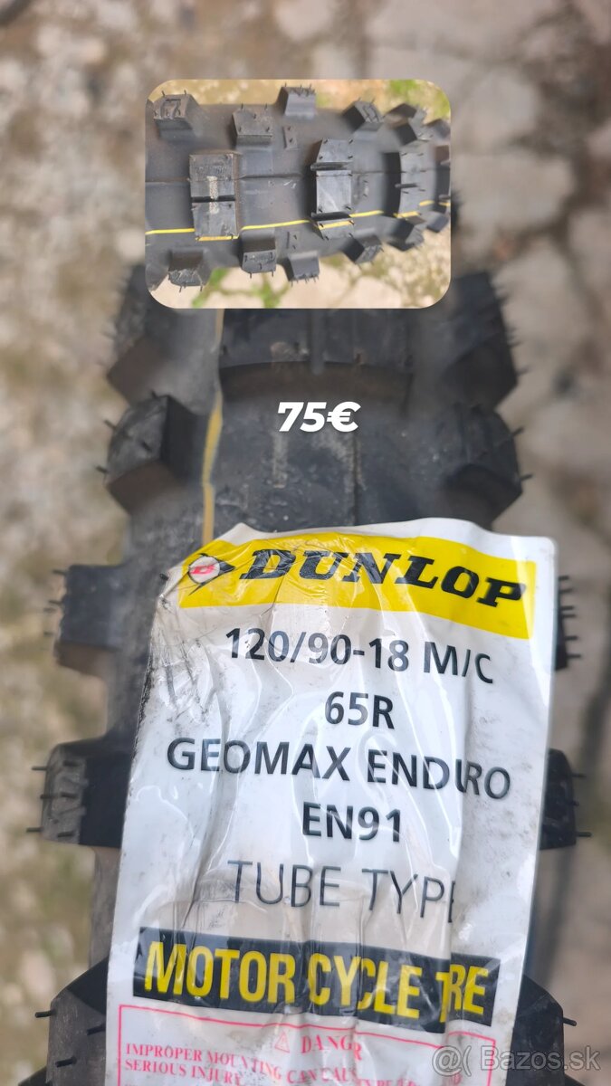Pneumatiky enduro 21,18 - 4