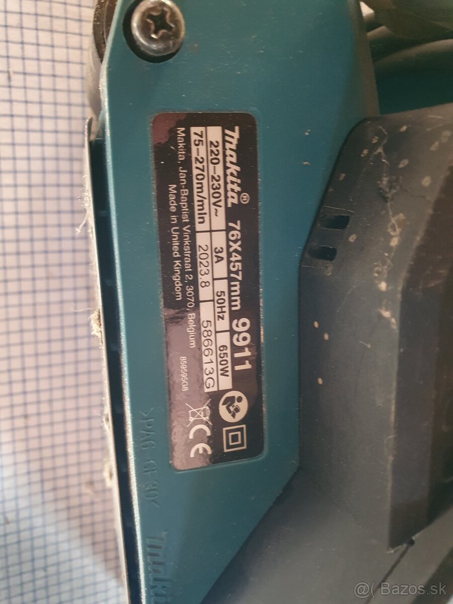 Makita 9911 pásová brúska - 4