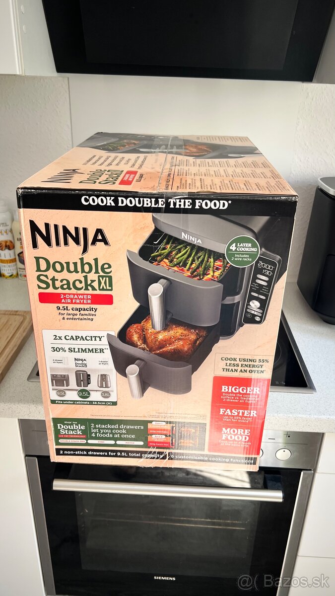 SharkNinja Double Stack XL - Teplovzdusna friteza - 4