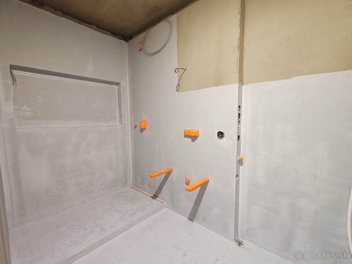 Kúpeľne - obklady-dlažby-obkladačske práce - 4