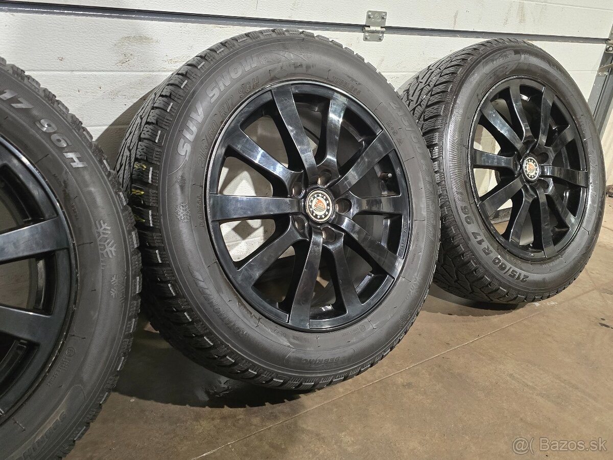 Zimná Sada Dacia Duster/NISSAN X-Trail/Qashqai 215/60 R17 - 4