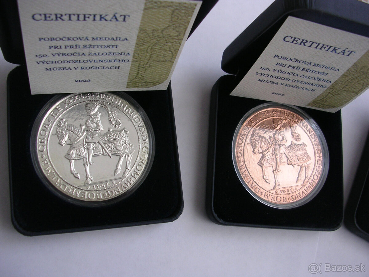 Jazdecké medaily Ferdinanda I. 1541/2022 SNS pri SAV Košice - 4