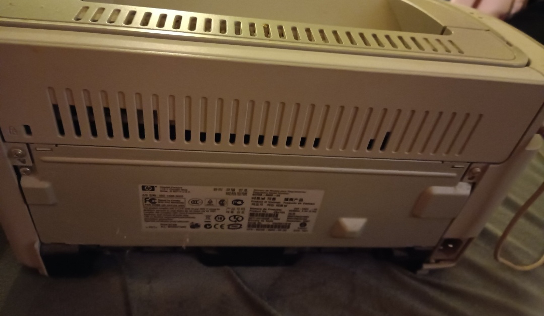 Tlačiareň HP LaserJet P1005 - 4