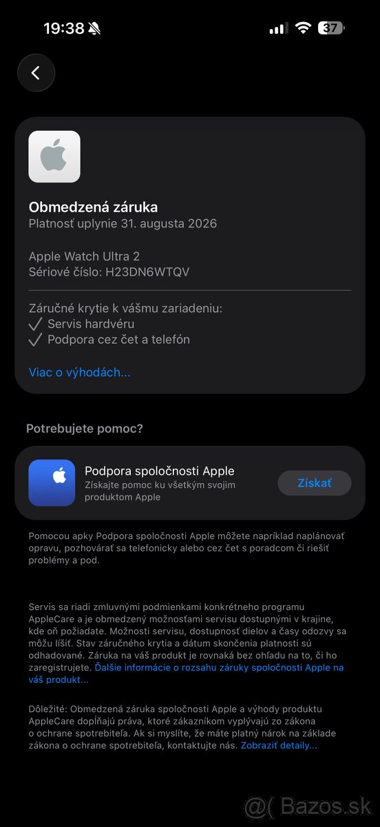 Predám Apple Watch Ultra 2 49mm - 4