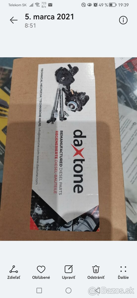 8200238528 vstrekovač 1.9dci - 4