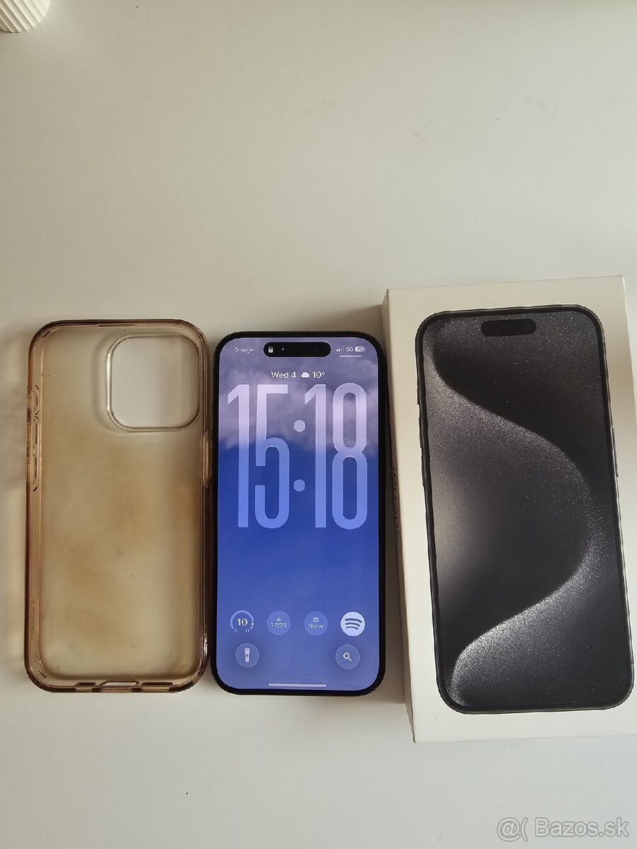 iPhone 15 Pro 256GB | Orange Záruka | 500 € - 4