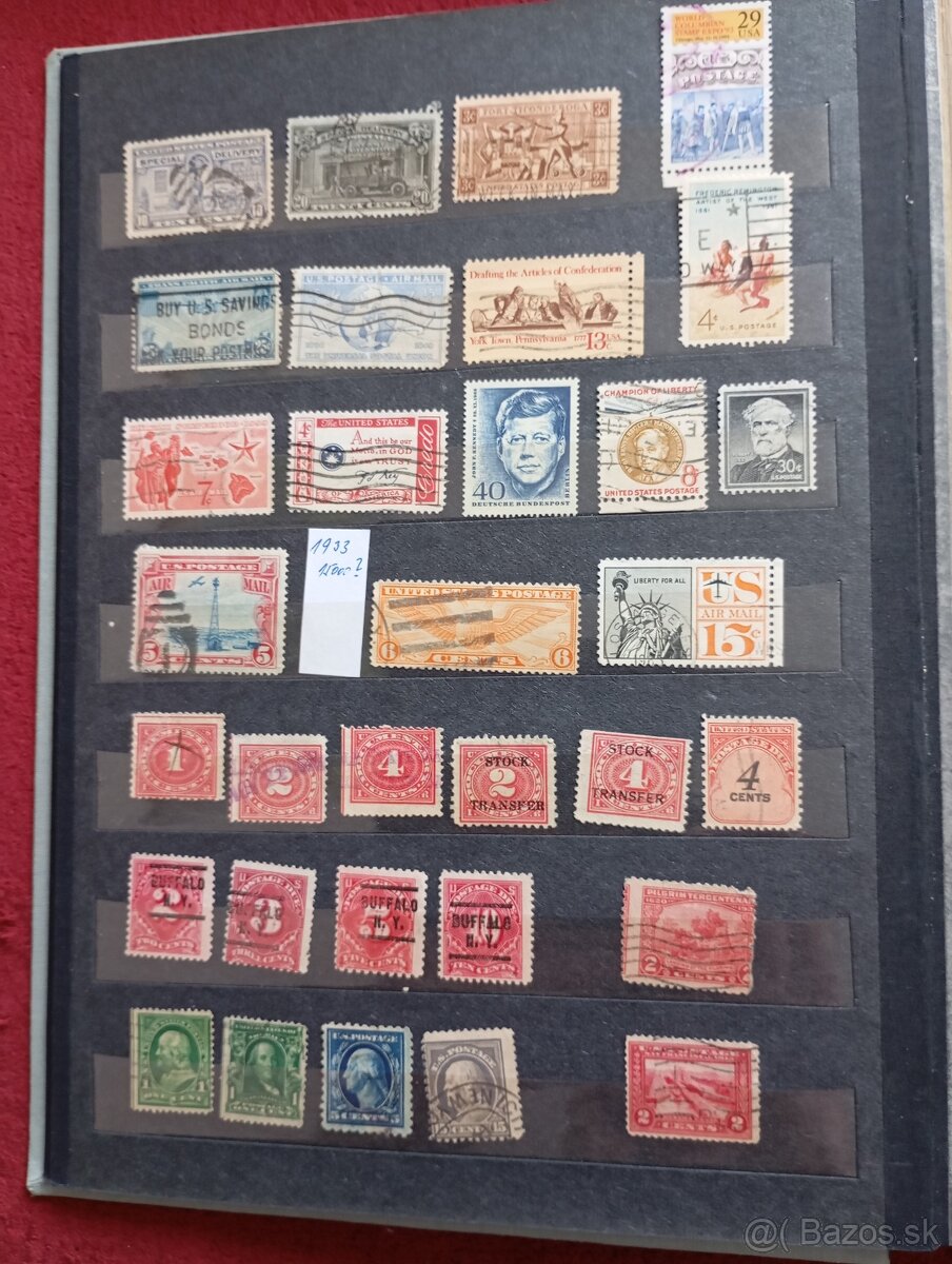 Album známok USA - 4