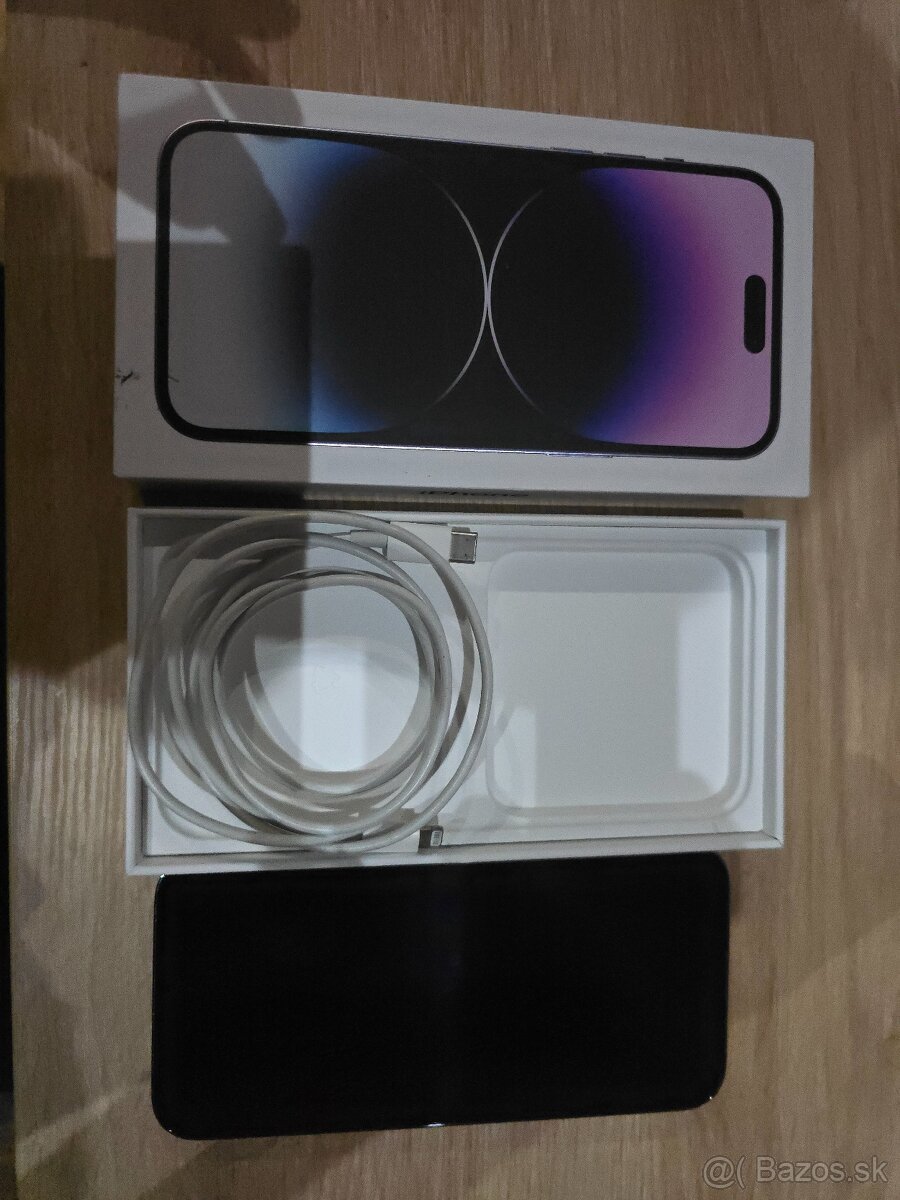 Predám Iphone 14Pro Max Deep Purple 128gb - 4