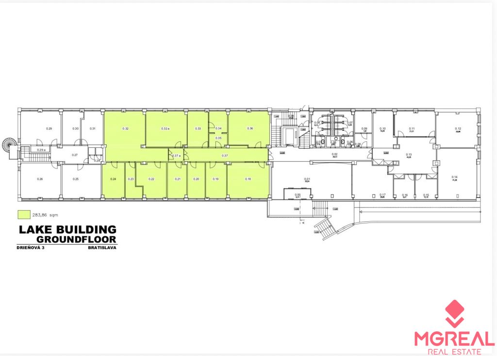 Office space 284m3, Lake Building, Ružinov - 4