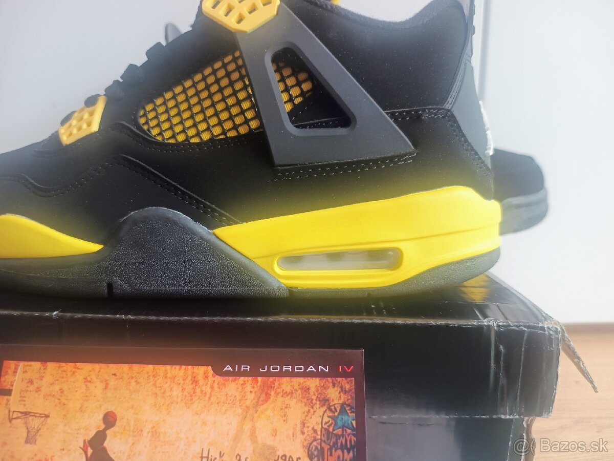 Jordan 4 yellow Thunder - 4