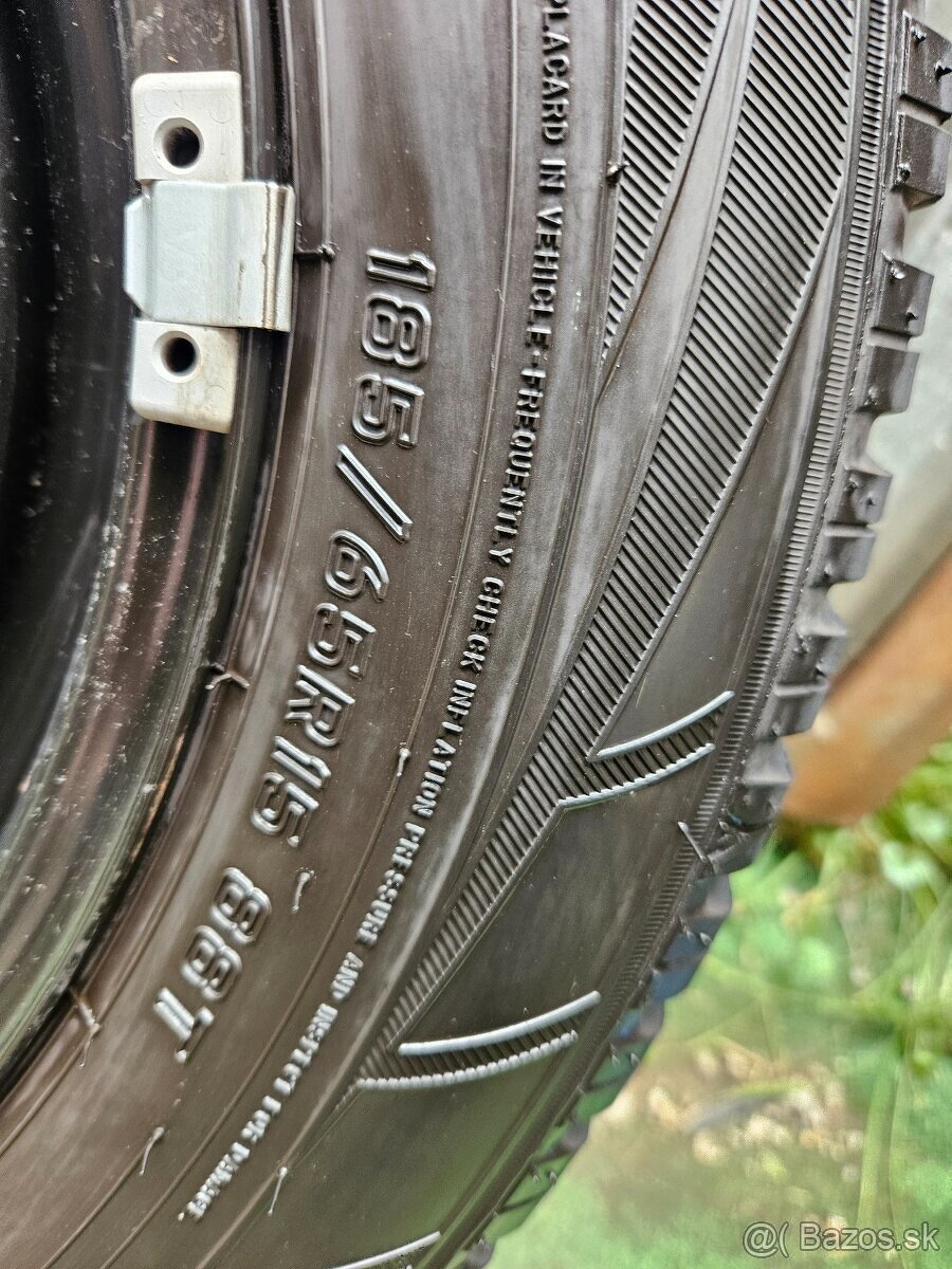 Originálna zimná sada VW - 5x100 r15 + 185/65 r15 - 4