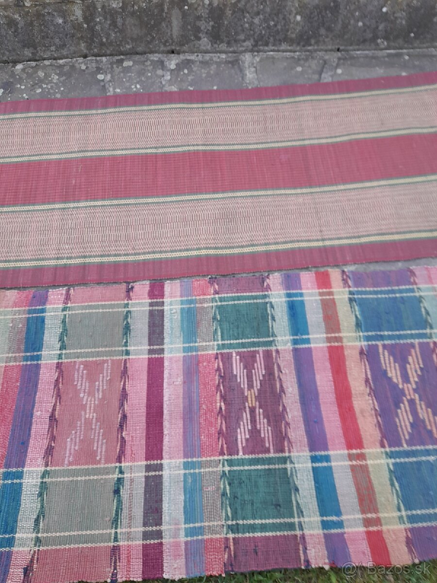 Tkané používané koberce 1 - 4