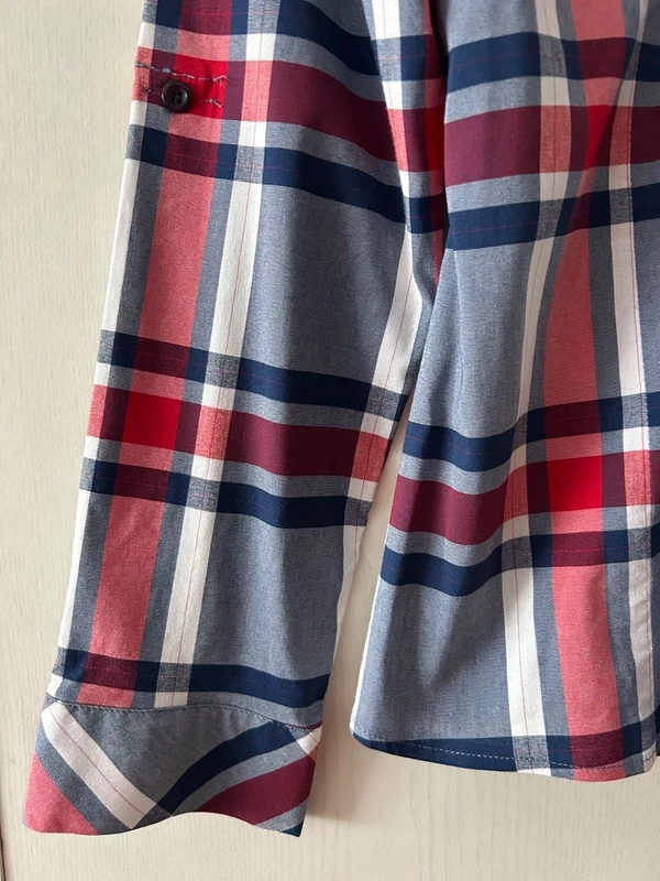 Dámska kockovaná košeľa - 4